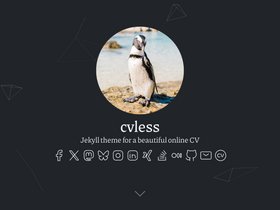 Cvless screenshot